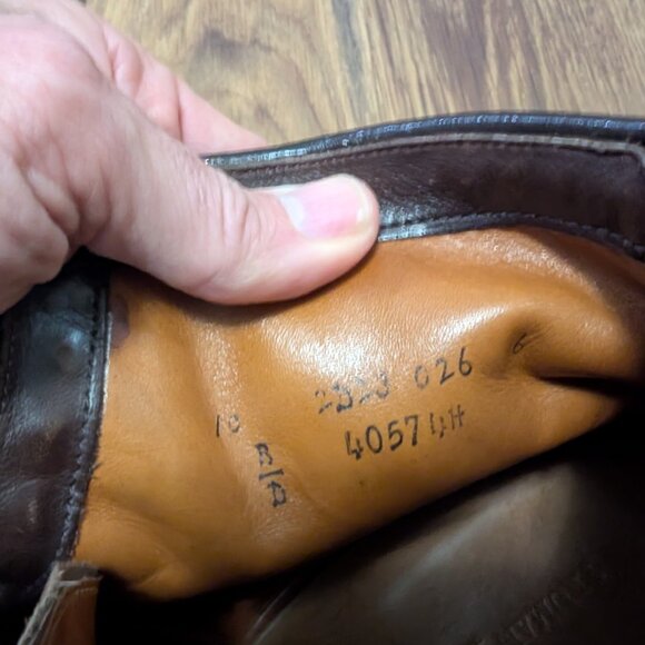 suede Alden Indy boots for J.Crew men's 10D - Picture 5 of 6